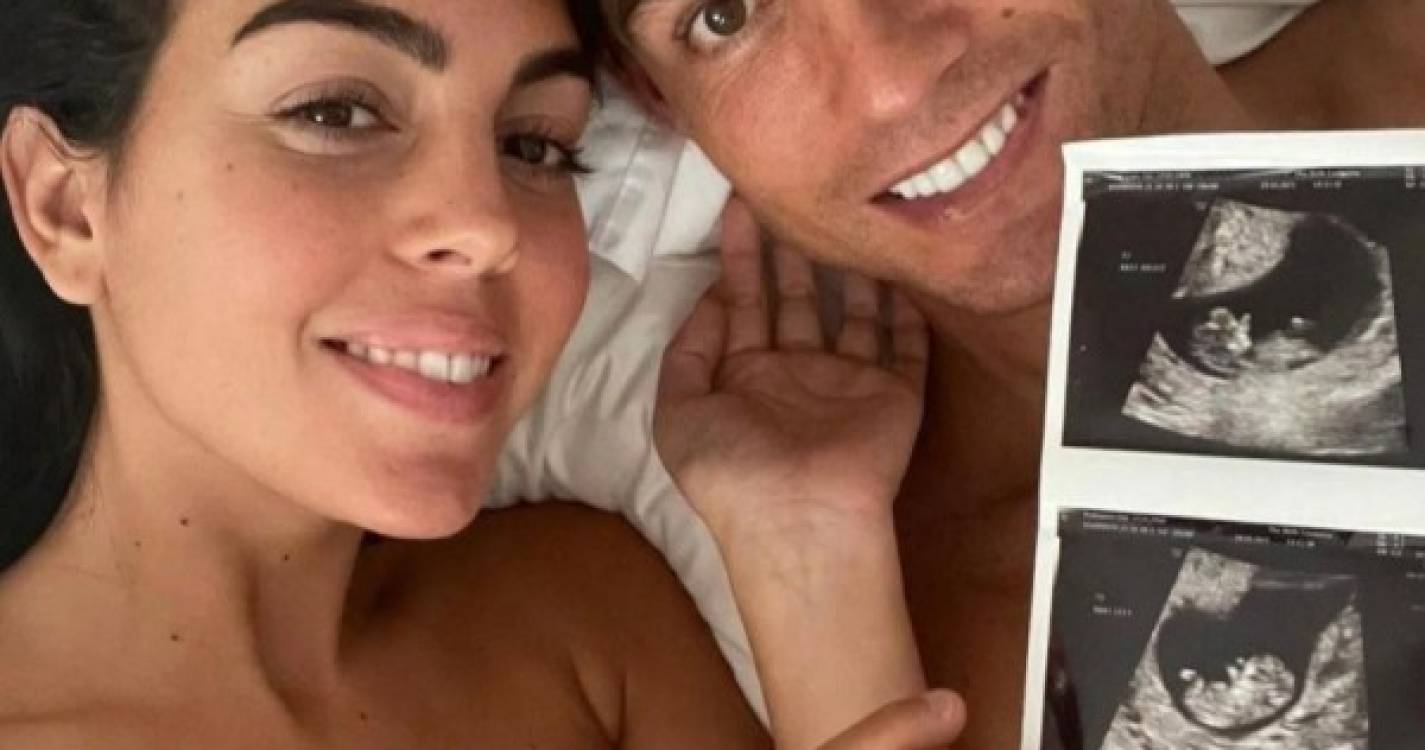 Georgina e Cristiano Ronaldo vão ser pais de gémeos