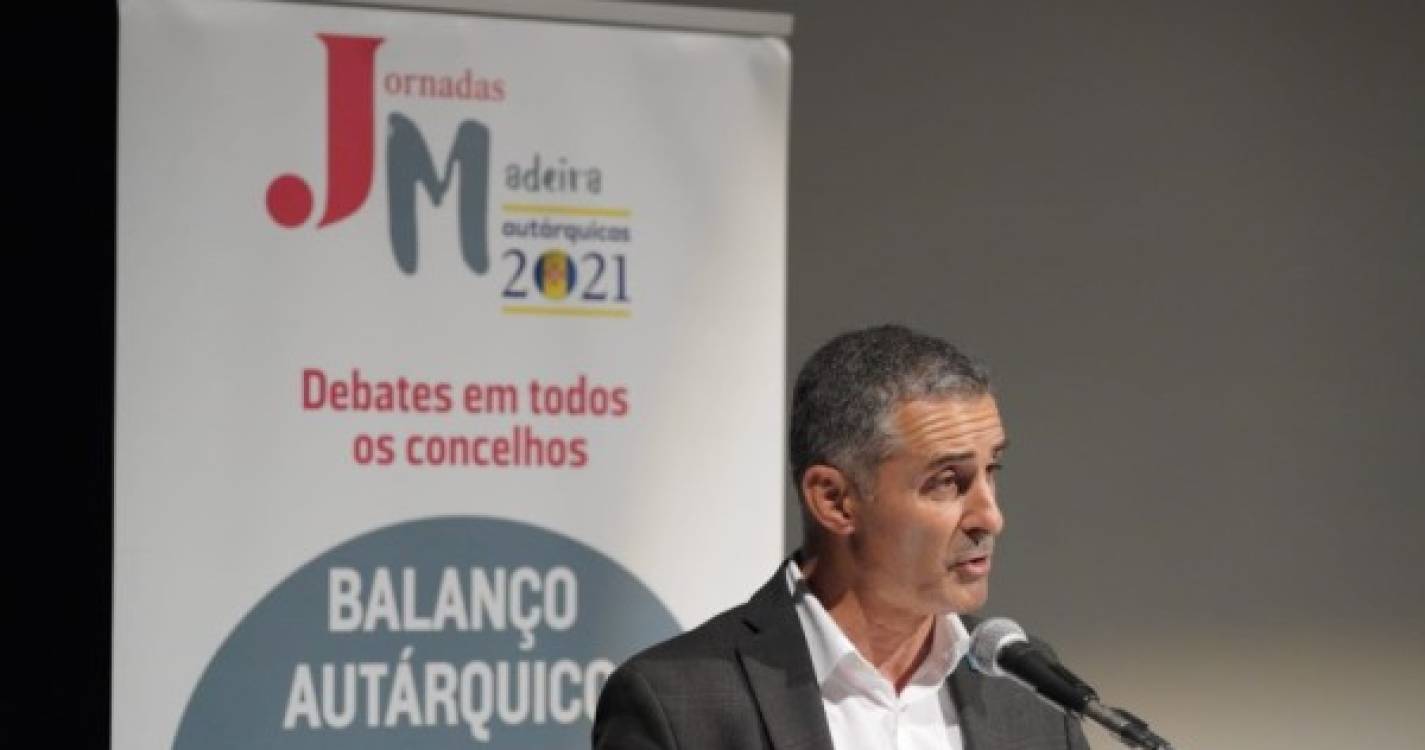 Jornadas Madeira 2021: Machico recuperou de &#34;gestão danosa do PSD&#34;, diz Ricardo Franco