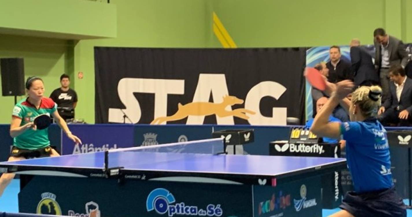 Ténis de mesa: Portugal vence Itália em São Roque