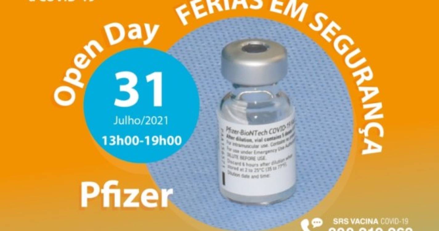 ‘Open day’ para vacinar crianças entre as 13 e as 19 horas de sábado