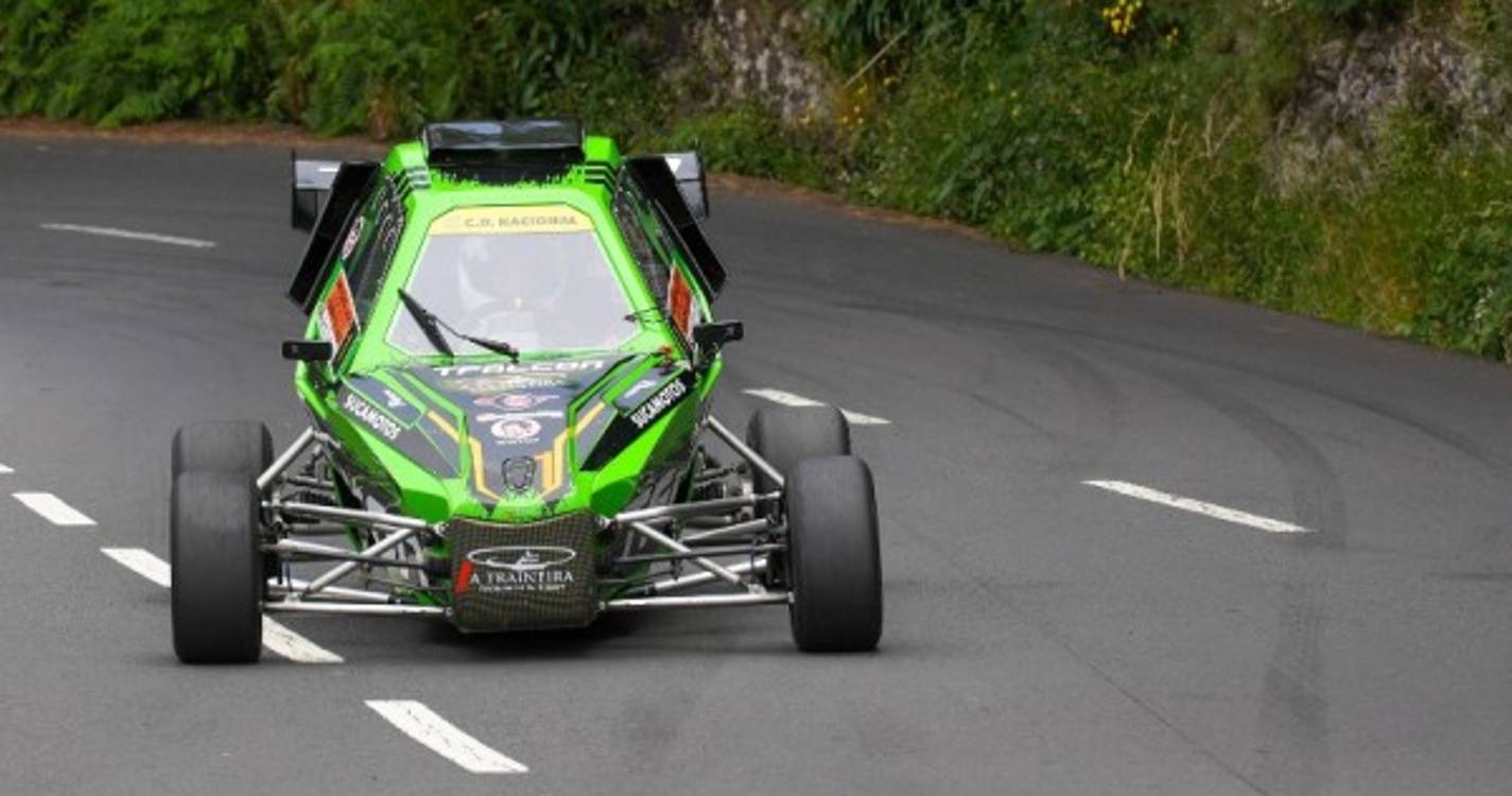 Dinarte Nóbrega azarado na Rampa do Porto da Cruz