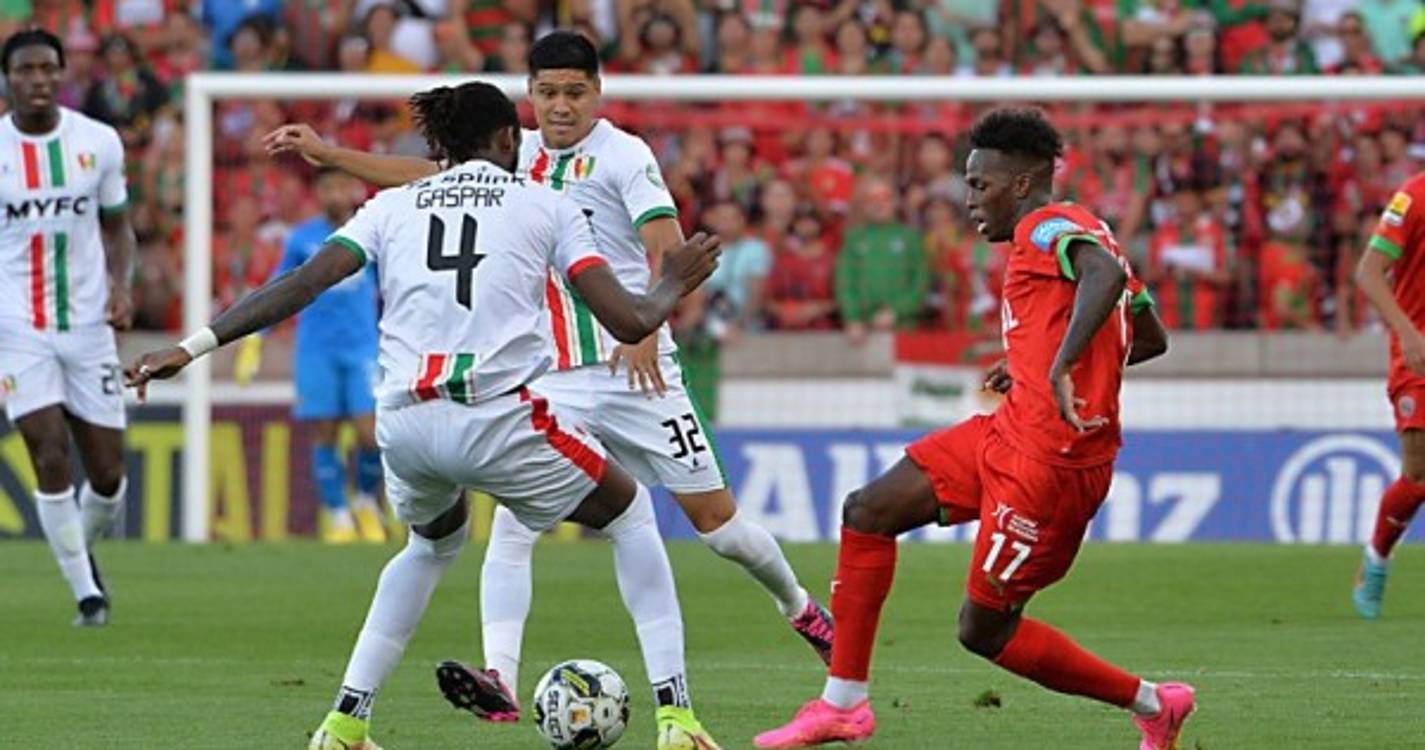 Primeira parte do prolongamento sem golos