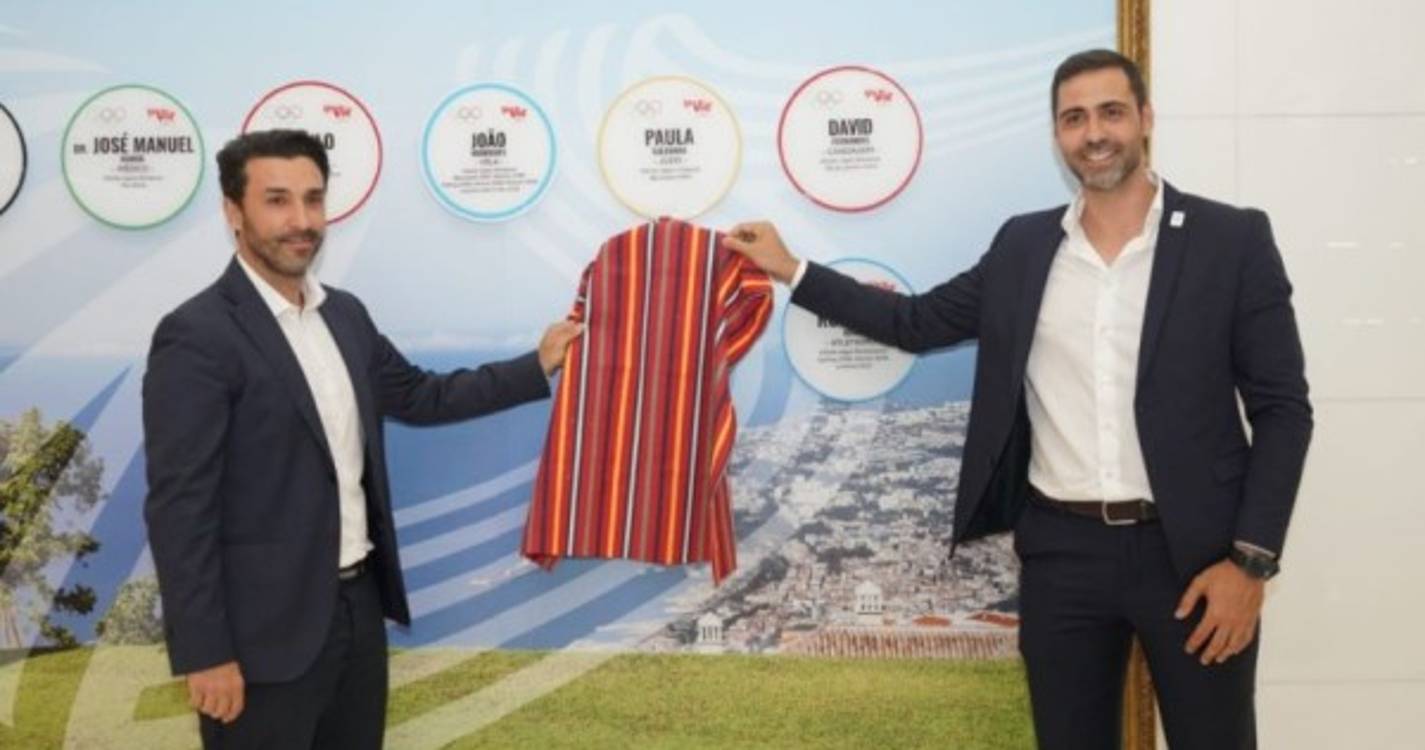 Duarte Santos e Ricardo Fonseca no Mural Olímpico do 'La Vie'