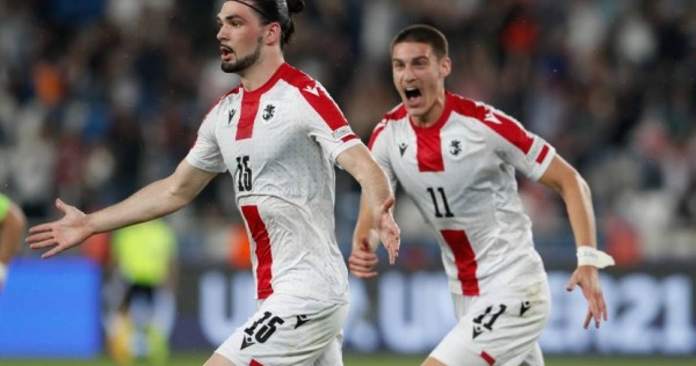 Euro sub-21: Portugal entra a perder frente à anfitriã Geórgia