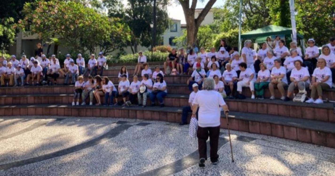 Um milhar de idosos participou em evento no Jardim Municipal (com fotos)