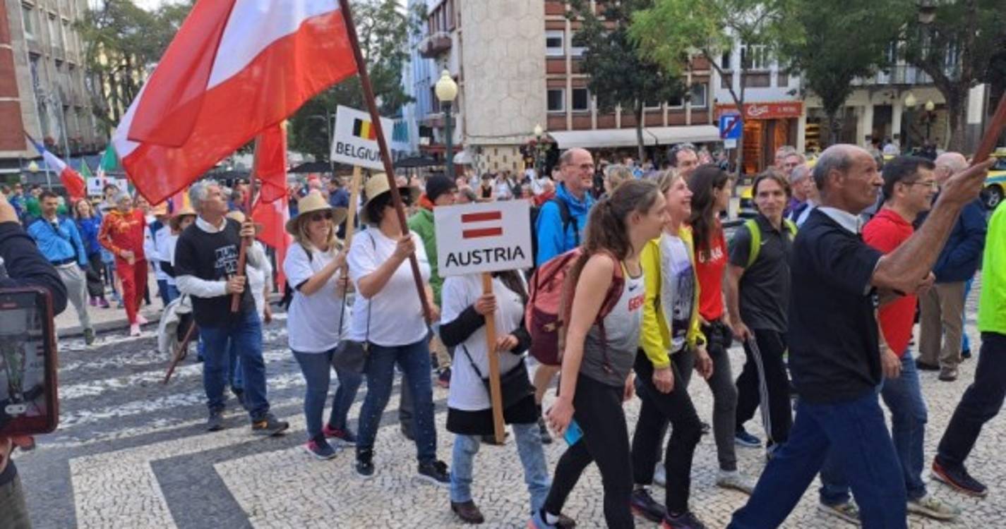 Maratona do Funchal: 'Masters' desfilaram antes da competição