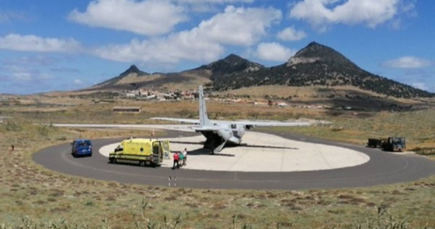 Motociclista acidentado no Porto Santo transferido de urgência para a Madeira