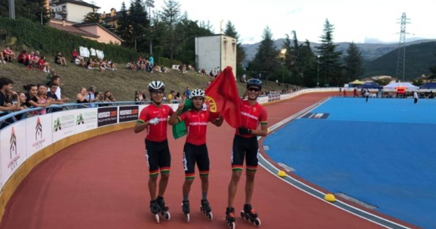 Novo título para Portugal na patinagem de velocidade
