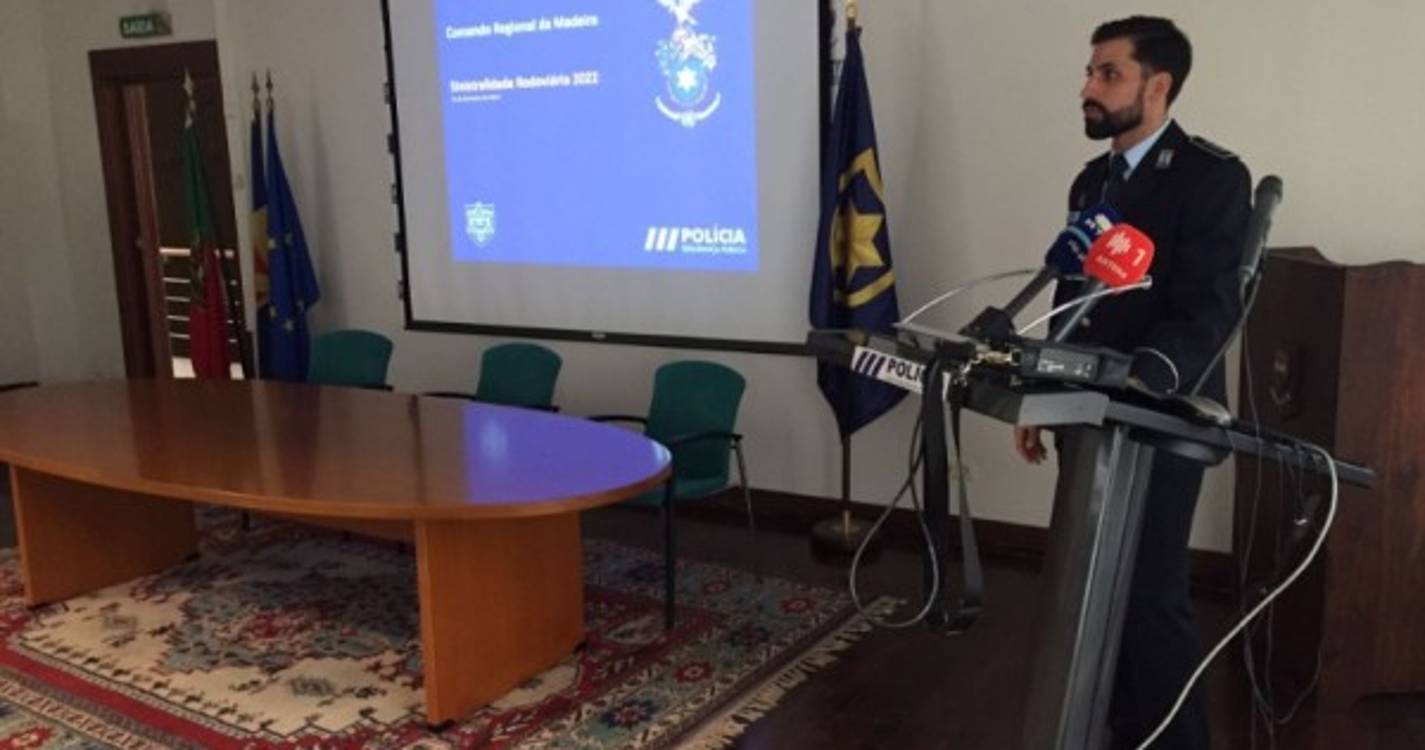 Mais de 3 mil acidentes rodoviários registados na Madeira em 2022