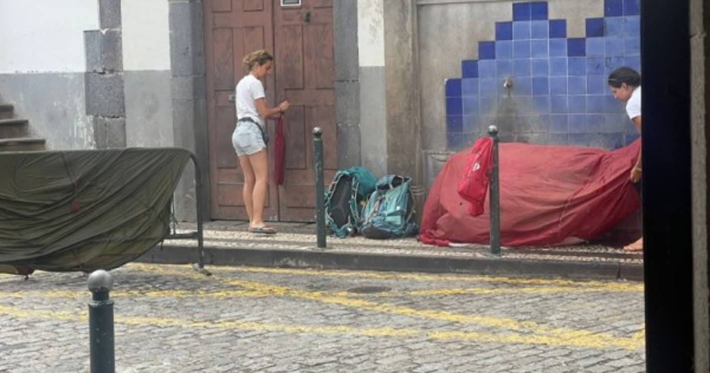Turistas protagonizam momento caricato no Funchal