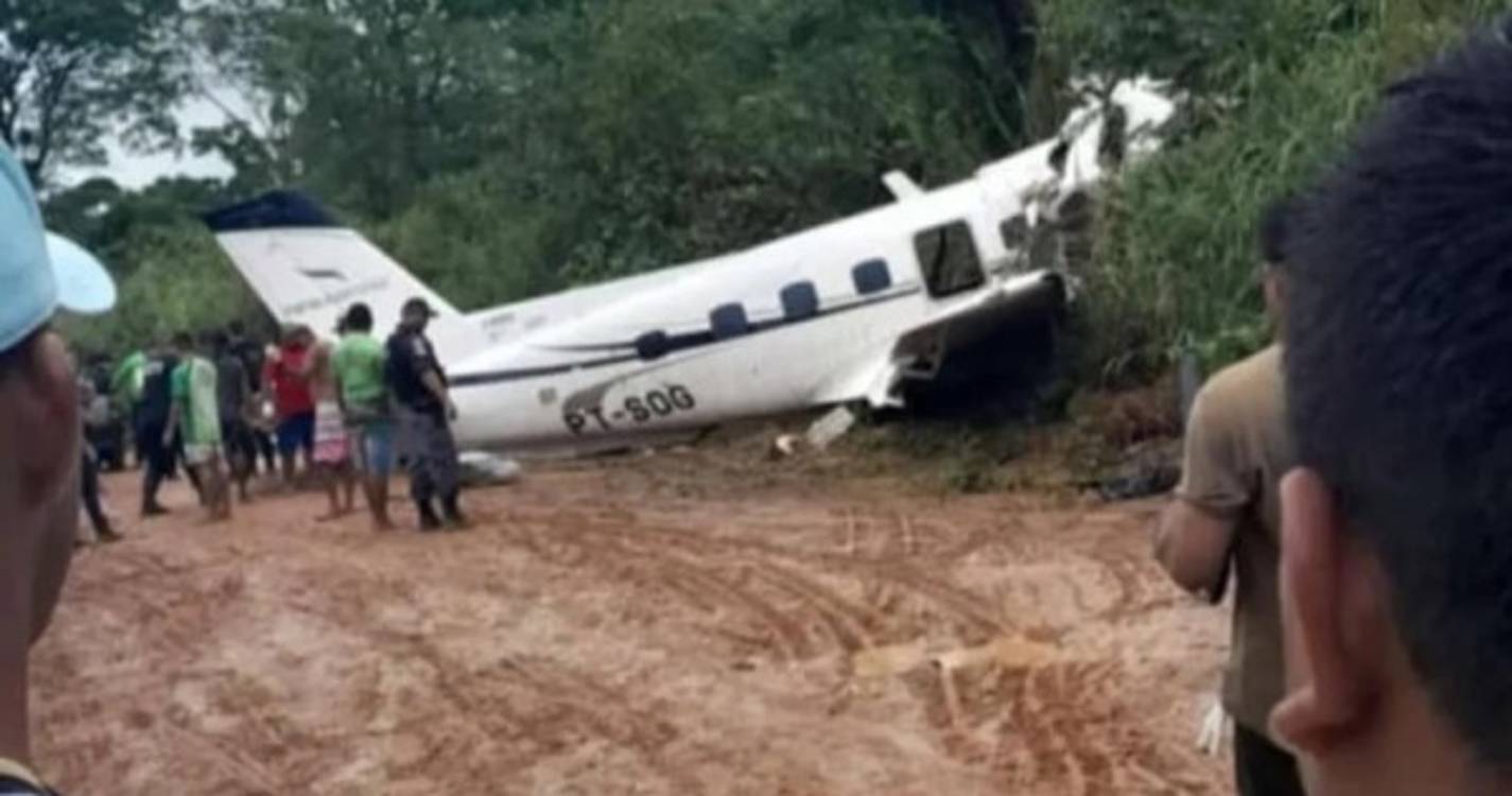 Avião caiu na selva amazónica brasileira causando 14 mortos