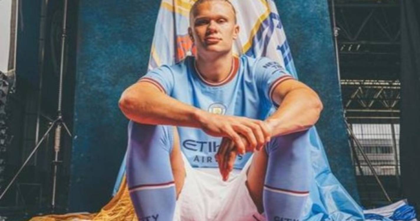 Erling Haaland "orgulhoso" na chegada ao Manchester City