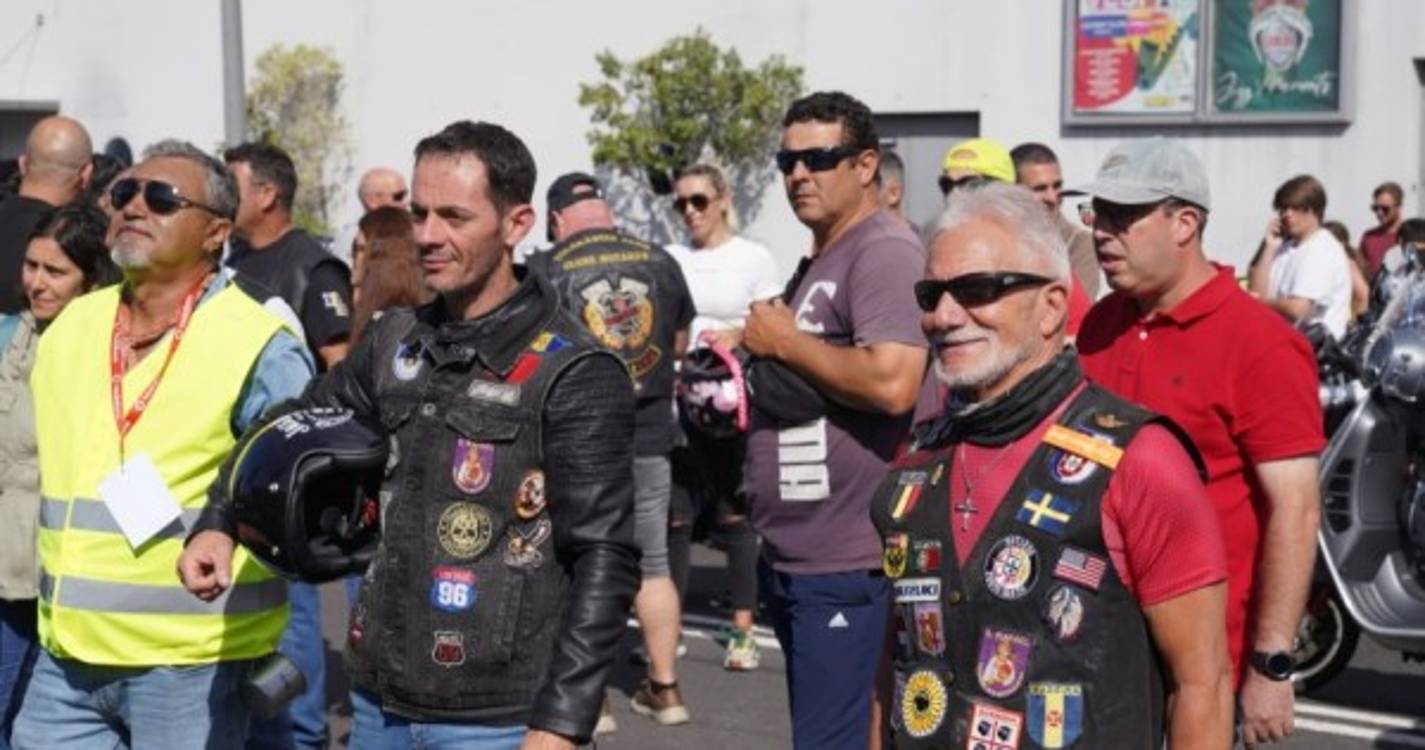 Quatro mil motards celebram dia Nacional do Motociclista na Calheta