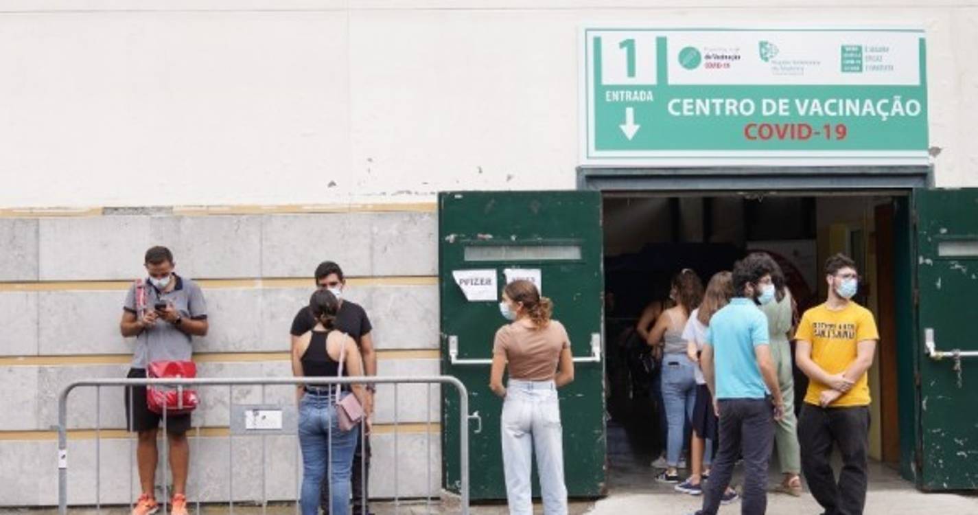 Covid-19: 2.560 vacinados com a primeira dose nos últimos quatro dias na Madeira