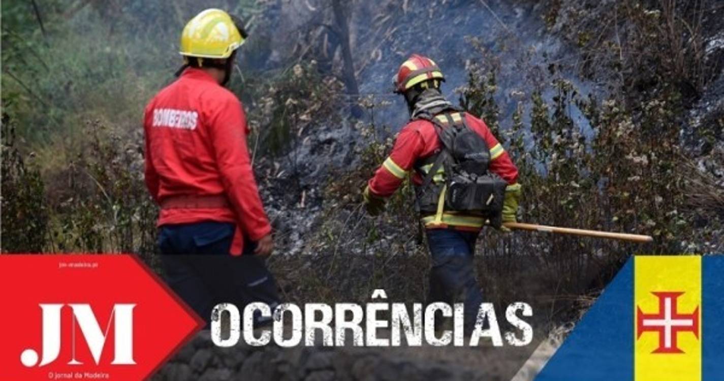 Queimada não autorizada mobiliza bombeiros em Câmara de Lobos