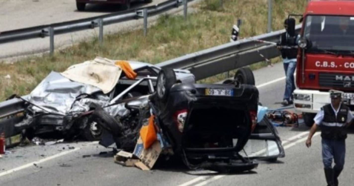 Mortes em acidentes rodoviários recua em Portugal e avança na UE em 2021