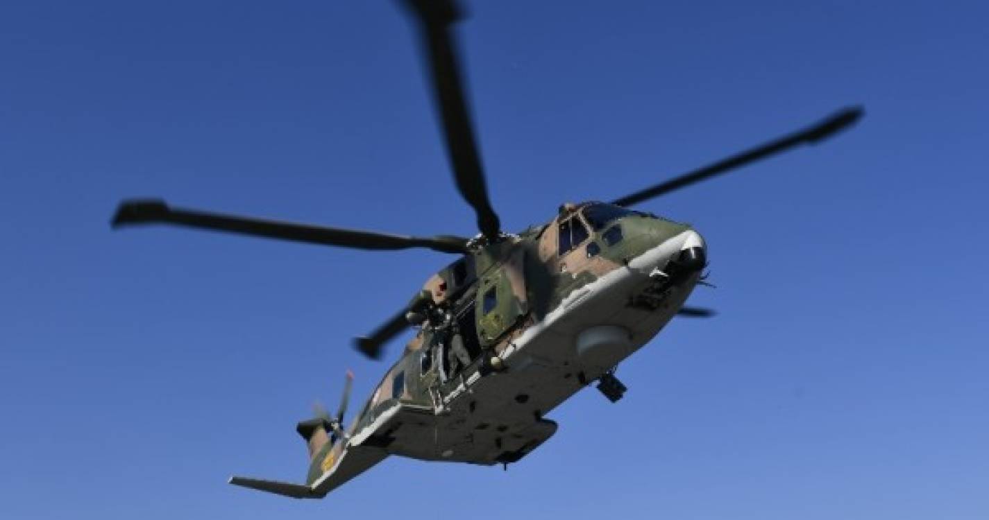 Helicóptero da Força Aérea resgata passageiro de navio cruzeiro a cerca de 300 km da Madeira