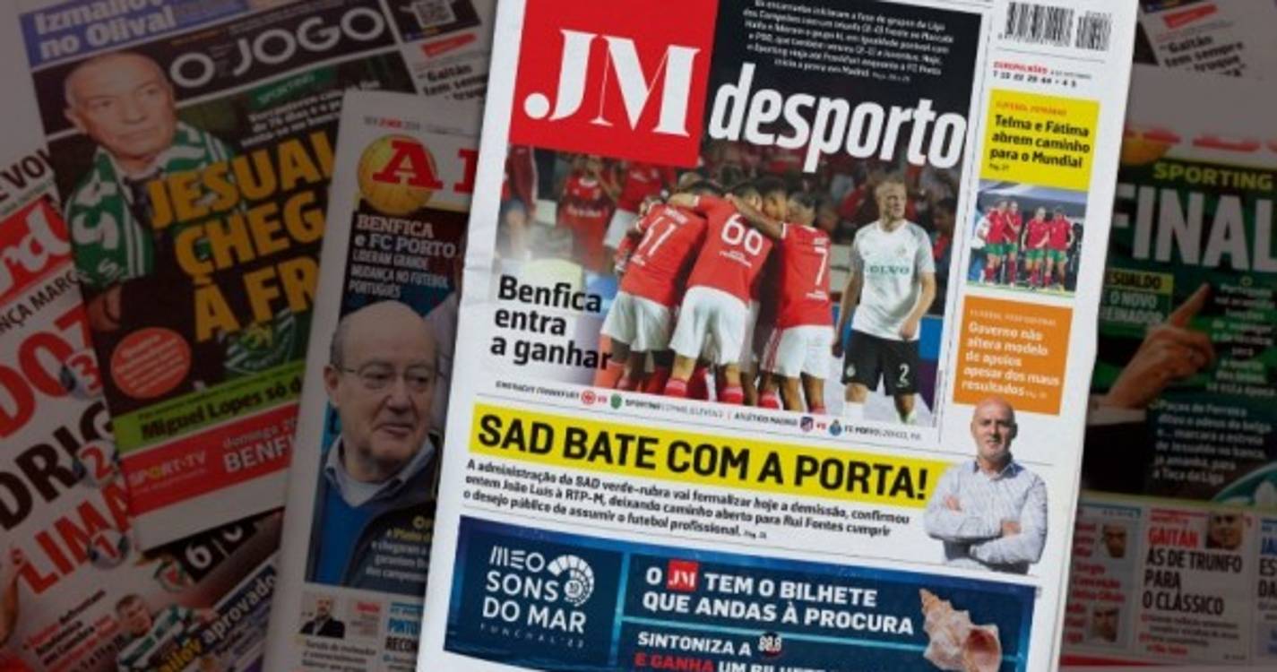 SAD do Marítimo bate com a porta!