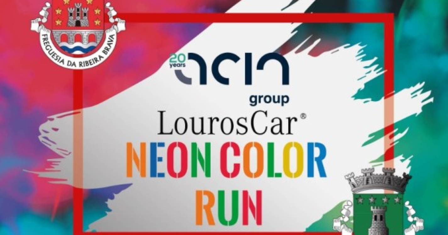 ACIN e outras entidades promovem corrida colorida esta noite na Ribeira Brava