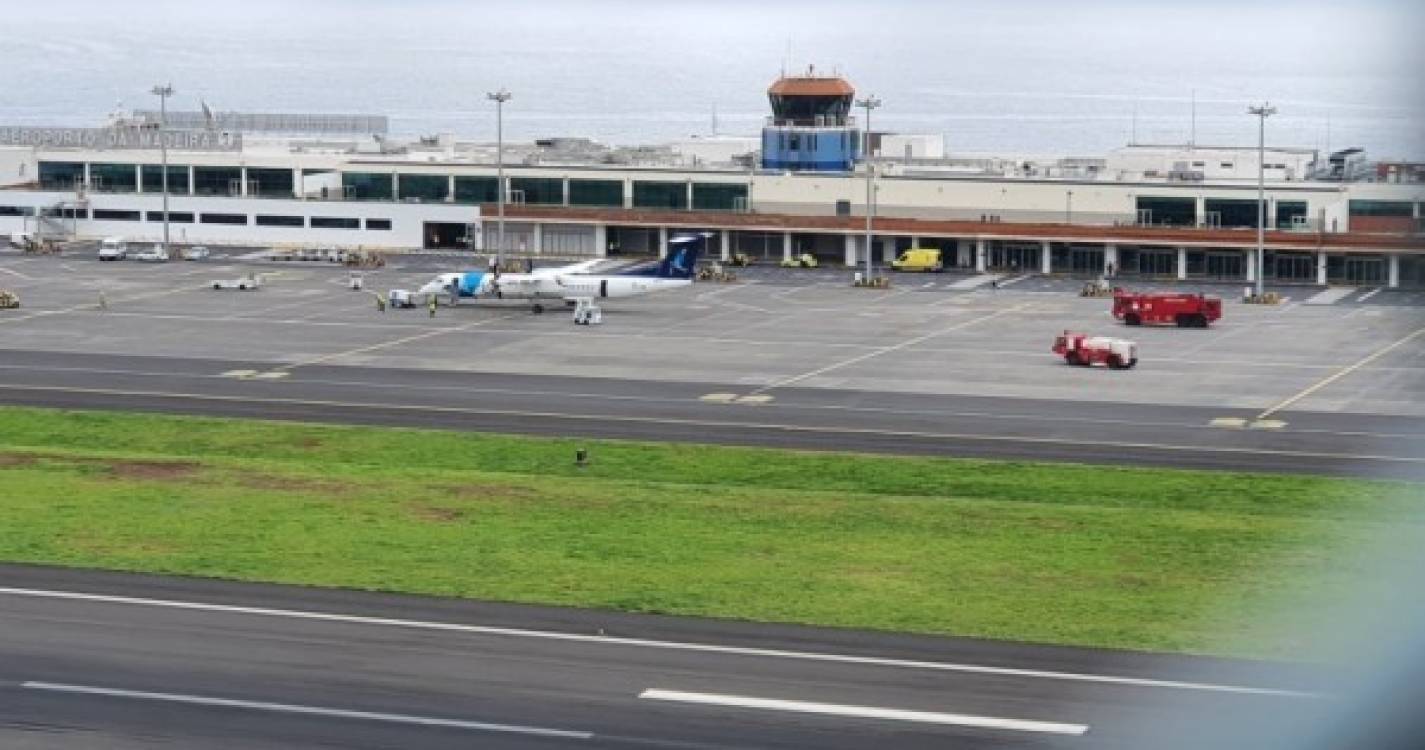 Falha de sistema em avião da SATA aciona plano de emergência do Aeroporto da Madeira