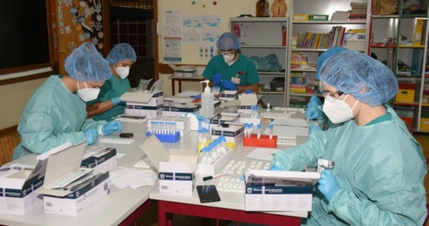 SESARAM realizou 1.974 testes rápidos no Funchal e Porto Moniz