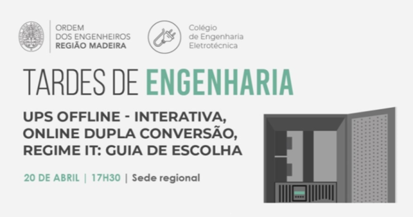 Tarde de Engenharia amanhã na sede regional da OE