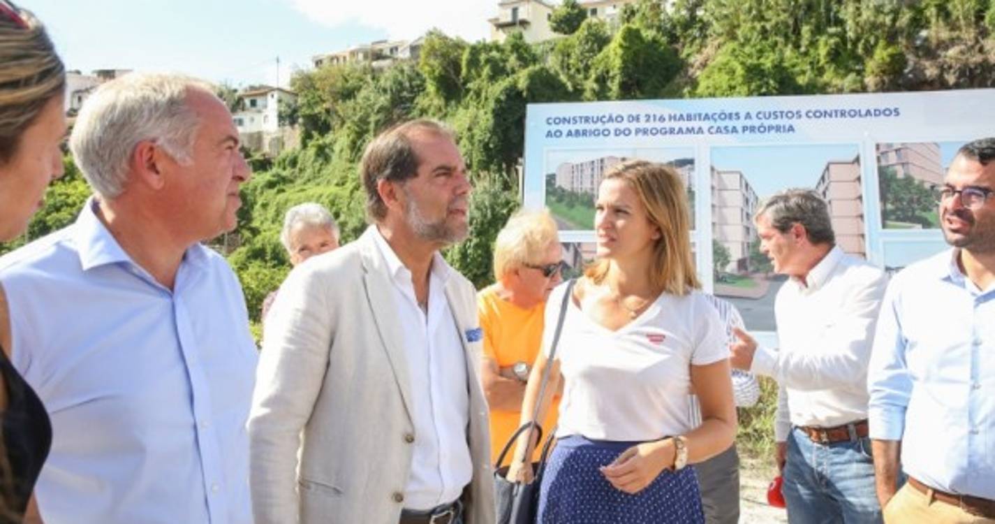 'Somos Madeira' anuncia construção de 216 novos fogos a custos controlados na Penteada