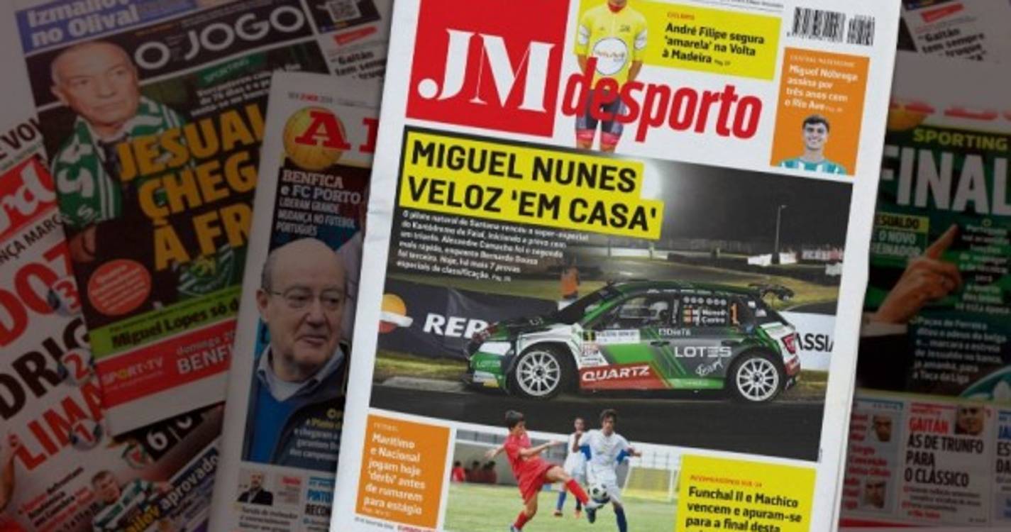 Miguel Nunes veloz 'em casa'