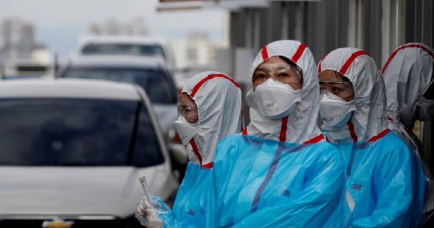 Coreia do Sul regista máximo diário de casos desde o início da pandemia