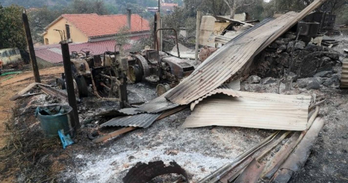 Incêndios: Retiradas mais de 50 pessoas de aldeias em Pombal