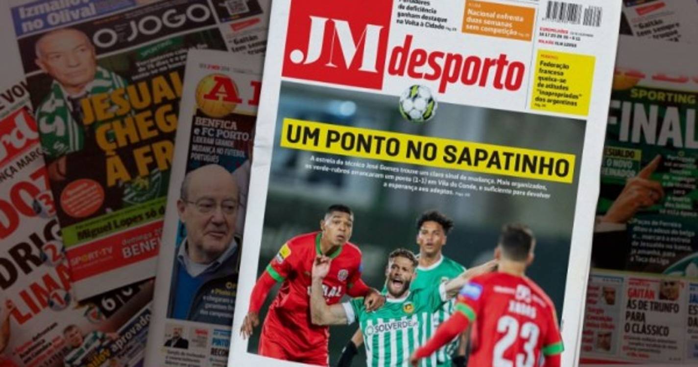 Marítimo com um ponto no sapatinho