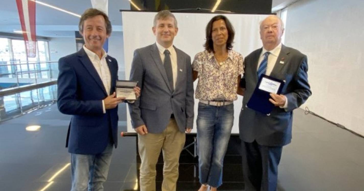 Clube de Entusiastas de Navios distinguiu Luís Filipe Jardim e Alberto João Jardim