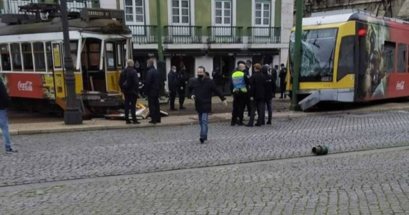 Colisão entre dois elétricos faz seis feridos em Lisboa