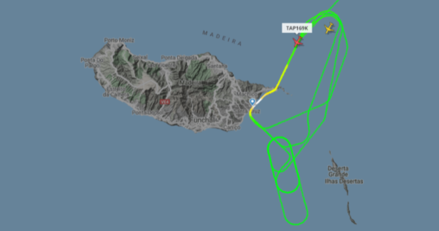 Vento já está a dificultar aterragens no Aeroporto da Madeira
