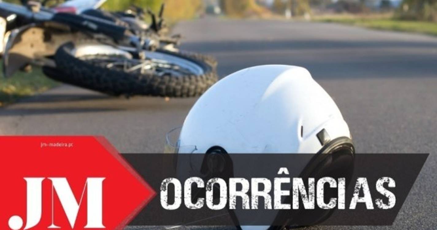 Jovem de 17 anos despista-se de mota no Funchal