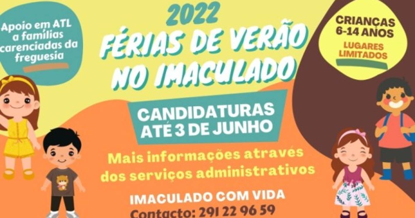 Crianças do Imaculado com ATL de verão