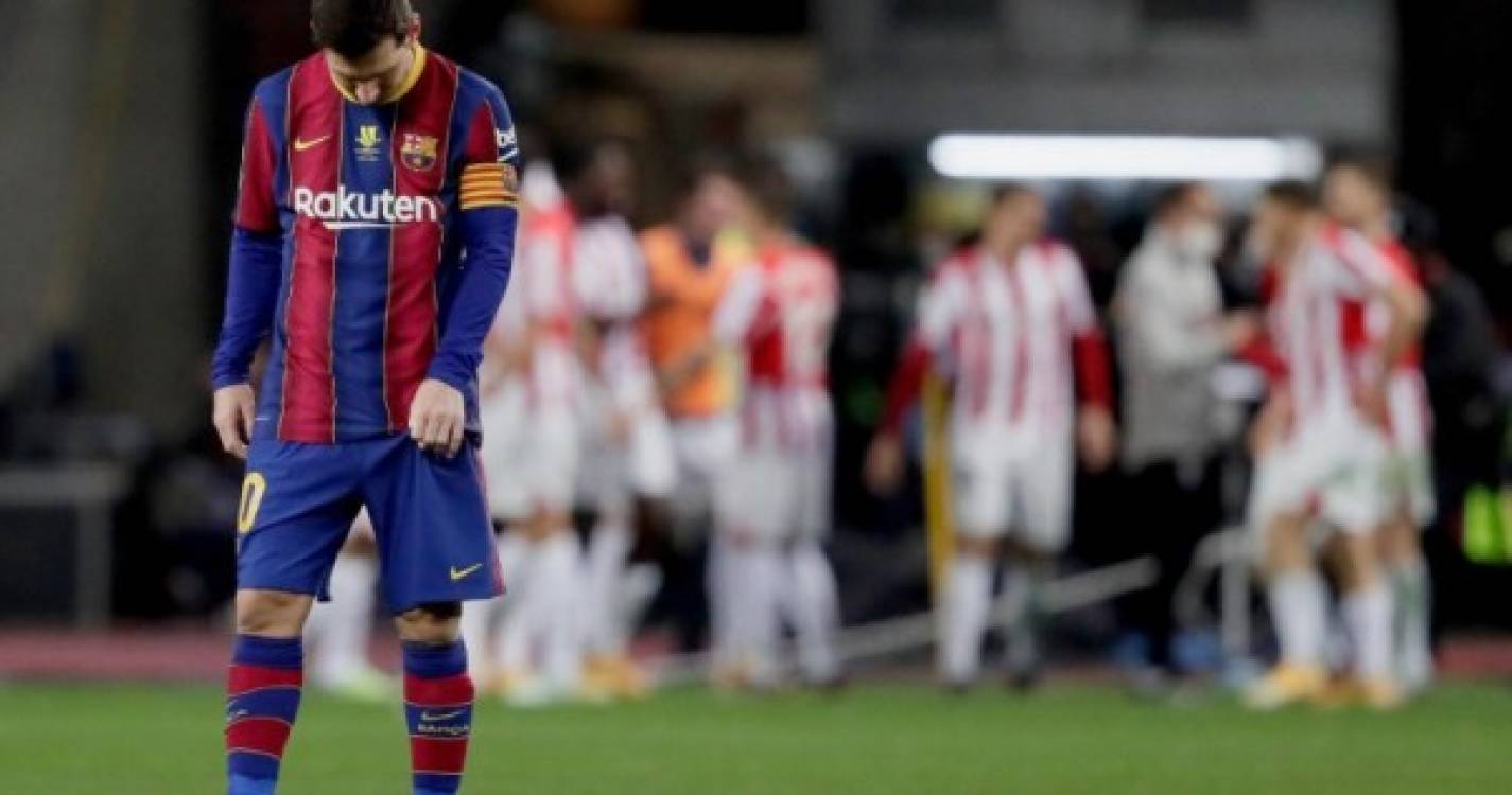 Messi foi expulso pela primeira vez num jogo oficial do Barcelona (com vídeo)