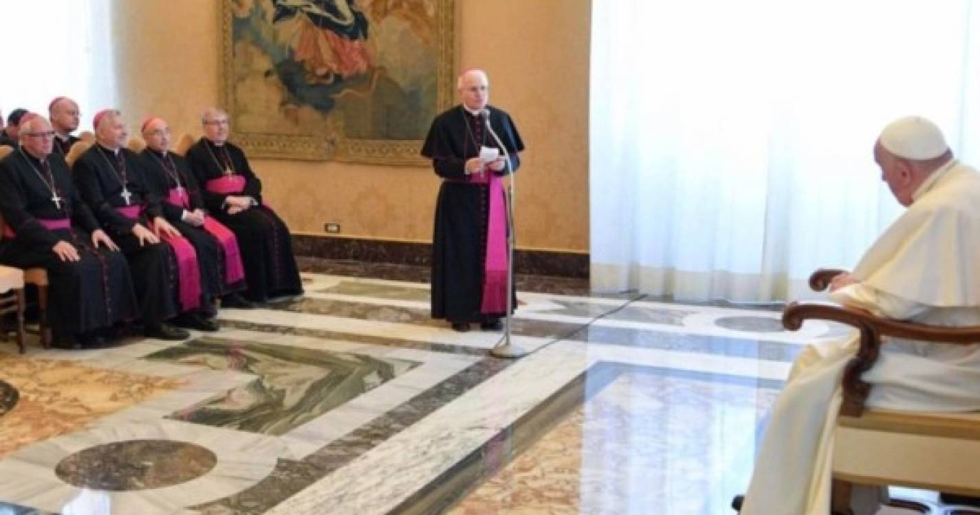 Papa Francisco recebeu a nova direção da COMECE, incluindo D. Nuno Brás (com foto)