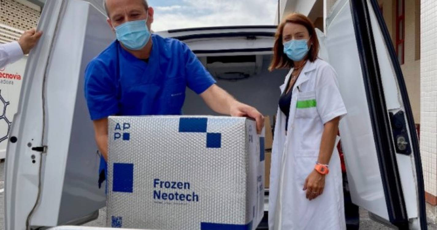 Covid-19: Madeira recebeu hoje mais 15.000 vacinas da Pfizer