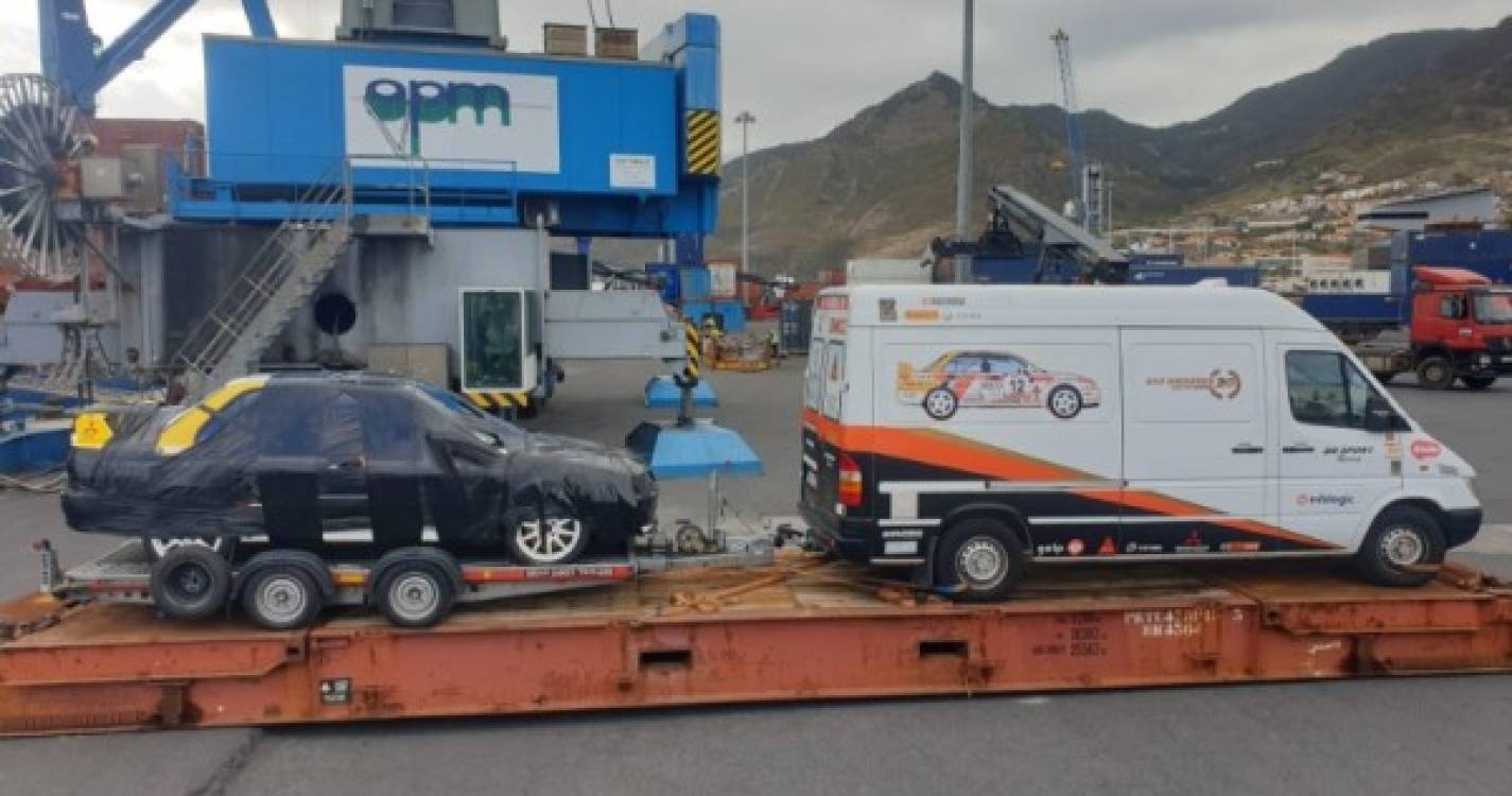 Já começaram a chegar viaturas para o Rally Madeira Legend 2022 (com fotos)