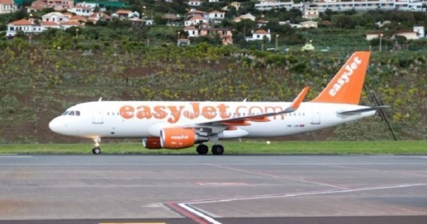 EasyJet anuncia quatro novas rotas a partir do Funchal e do Porto Santo
