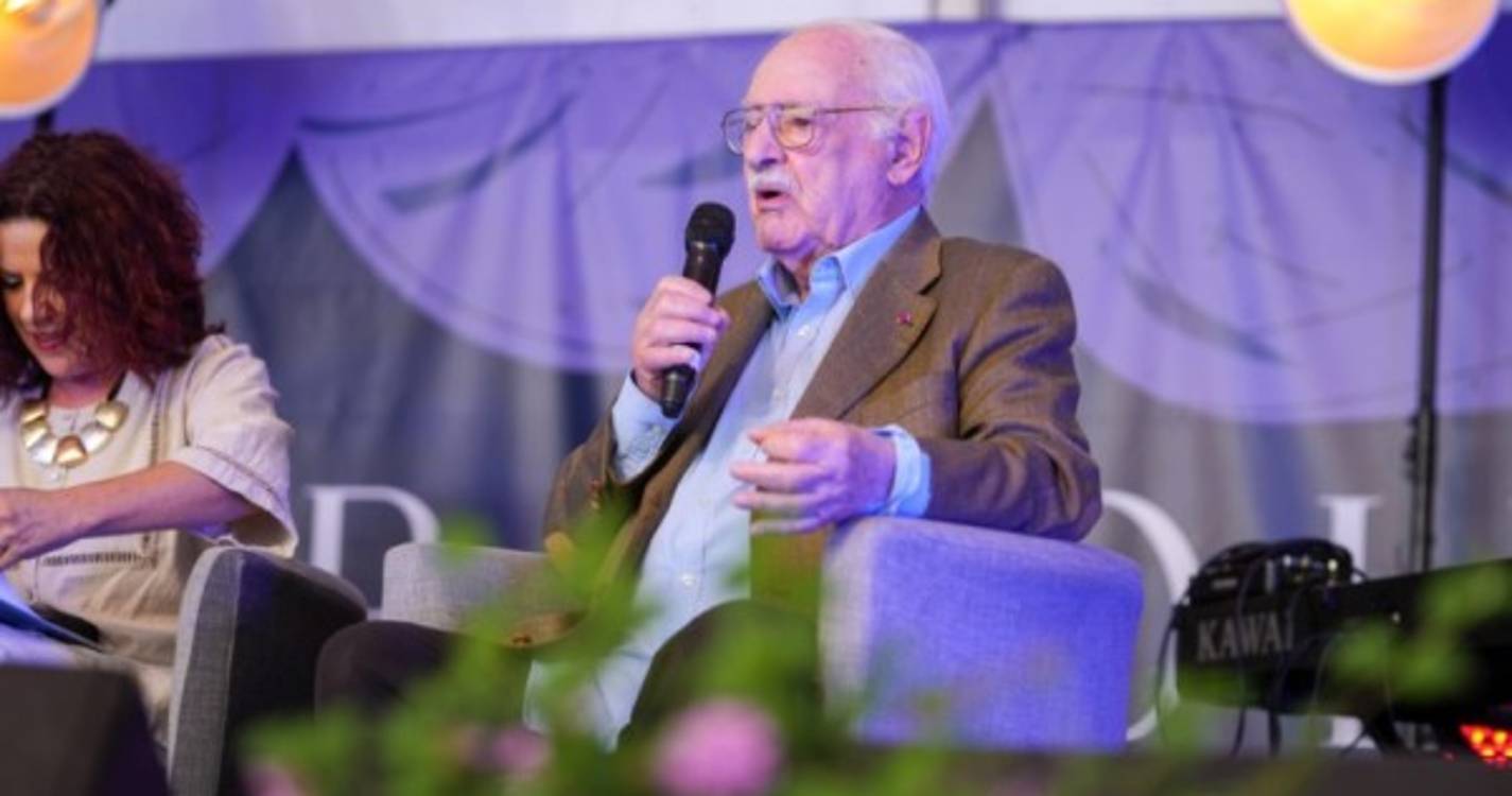 Ruy de Carvalho, Joana Seixas e Rosa Coutinho de Cabral estiveram à conversa na Feira no Livro do Funchal