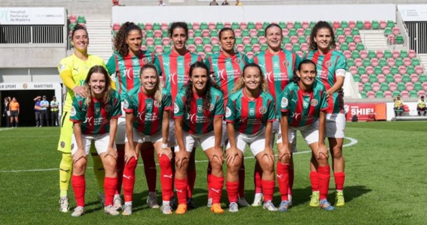 Maritimistas Telma Encarnação e Érica Costa na equipa da jornada