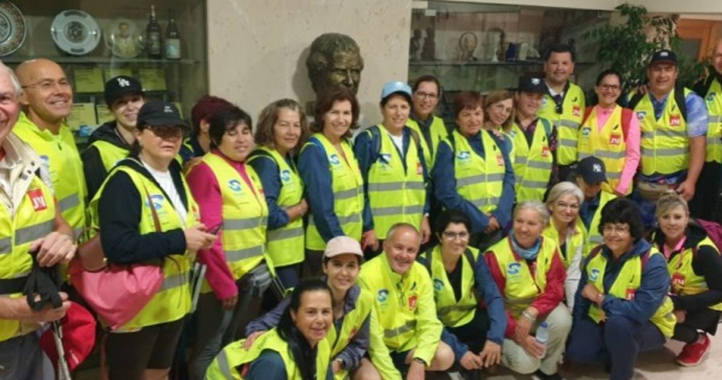 Peregrinação: Madeirenses já caminham rumo a Fátima (com fotos)