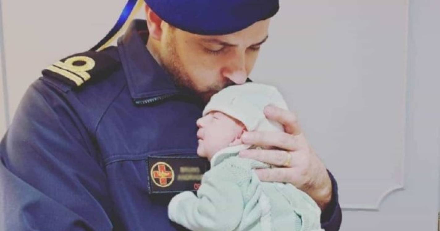 Militar foi pai e teve de se despedir da bebé para ir combater a covid