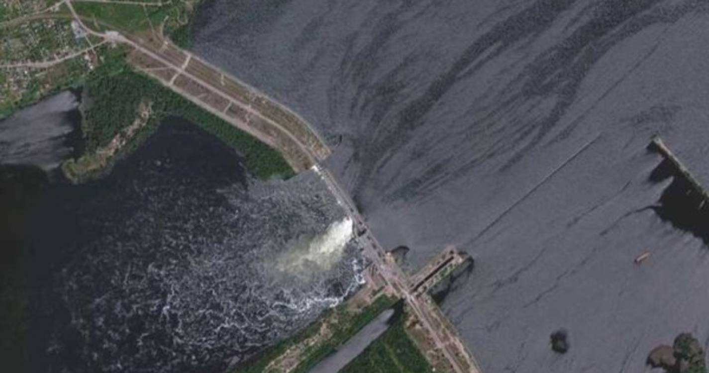 Ucrânia: Instituto norueguês detetou explosão à hora da destruição de barragem