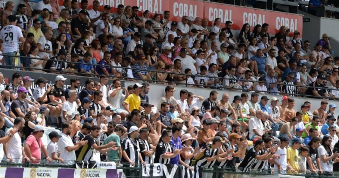 II Liga: Sócios do Nacional com bilhete extra para desafio perante o Leixões