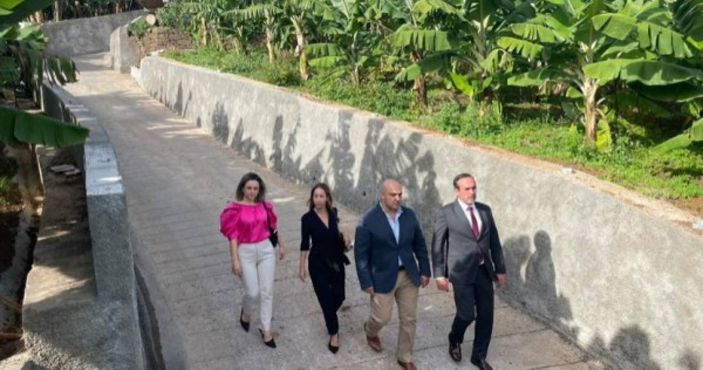 Alargamento do Caminho do Lagar da Giesta concluído