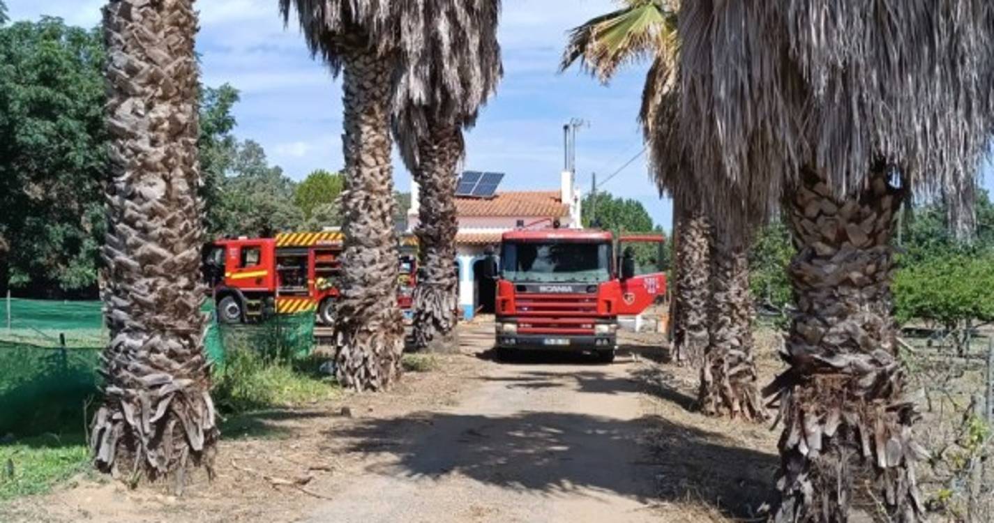 Incêndio em habitação no concelho de Beja faz um ferido grave