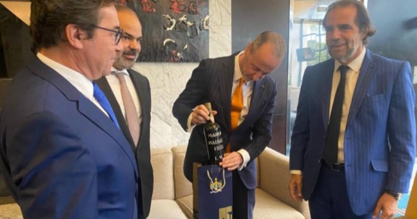 Embaixador de Portugal reunido com Albuquerque em Caracas